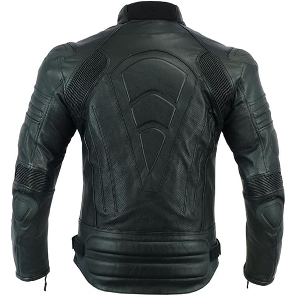 Amazon.com: INTAN Motorcycle Leather Jacket With High Protection